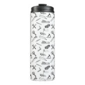 Bouteilles Isothermes Profession charpentier (Devant)