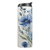 Bouteilles Isothermes Professional Modern Floral Ajouter un nom (Tourné sur la gauche)