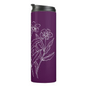 Bouteilles Isothermes Profitez des fleurs de Little Things (Tourné sur la droite)