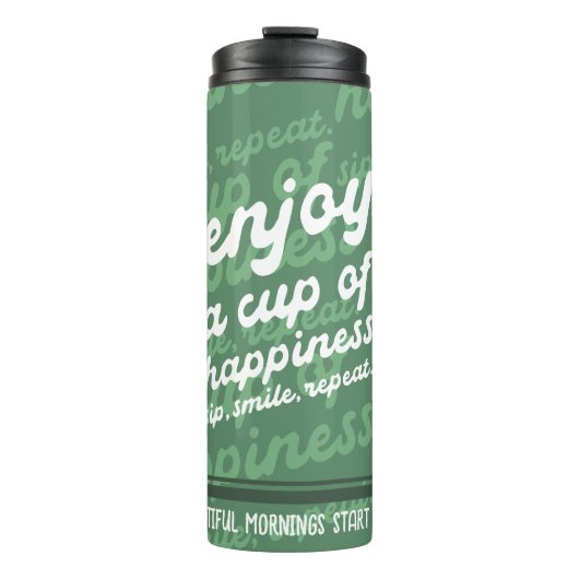 Bouteilles Isothermes Profitez d'une coupe de bonheur | Motivation (Devant)