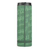 Bouteilles Isothermes Profitez d'une coupe de bonheur | Motivation (Dos)