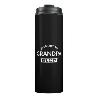 Bouteilles Isothermes Promu Grand-Père Estimé 2027 Nouveau Papa II