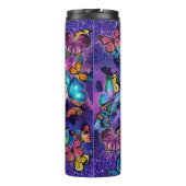 Bouteilles Isothermes Proverbes de femmes Écriture Papillon (Dos)