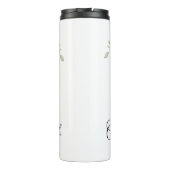 Bouteilles Isothermes Psaume 46:5 Dieu est dans sa fleur des Écritures (Dos)