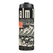 Bouteilles Isothermes Psaume Ouest Rétro 139 Graphique (Devant)