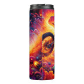 Bouteilles Isothermes Psychedelic Motocross Rider Art Print (Dos)