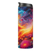 Bouteilles Isothermes Psychedelic Motocross Rider Art Print (Tourné sur la droite)