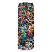 Bouteilles Isothermes Psychédélique Batik Guitare Art-Colorful Musique R (Dos)