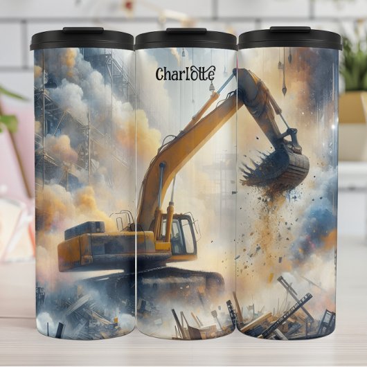 Bouteilles Isothermes Puissance de l'excavateur : construction, poussièr