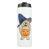 Bouteilles Isothermes Pumpkin Witch Dog (Devant)