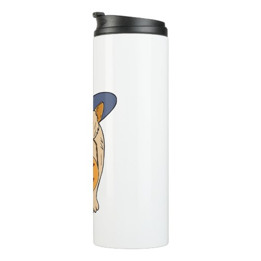 Bouteilles Isothermes Pumpkin Witch Dog (Tourné sur la droite)