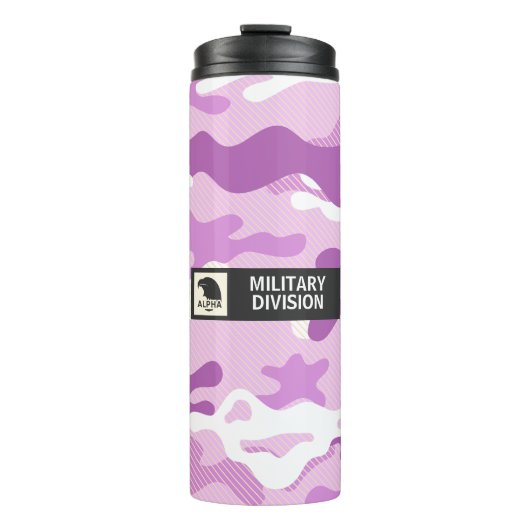 Bouteilles Isothermes Purple Camouflage Pattern (Devant)