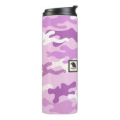 Bouteilles Isothermes Purple Camouflage Pattern (Tourné sur la gauche)