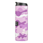 Bouteilles Isothermes Purple Camouflage Pattern (Tourné sur la droite)