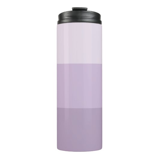 Bouteilles Isothermes Purple Ombre rayé (Devant)