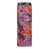 BOUTEILLES ISOTHERMES PURPLE & RED AUTUMN MAPLE FEUILLES (Dos)