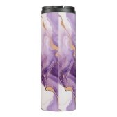 Bouteilles Isothermes Purple White Gold Abstract (Dos)