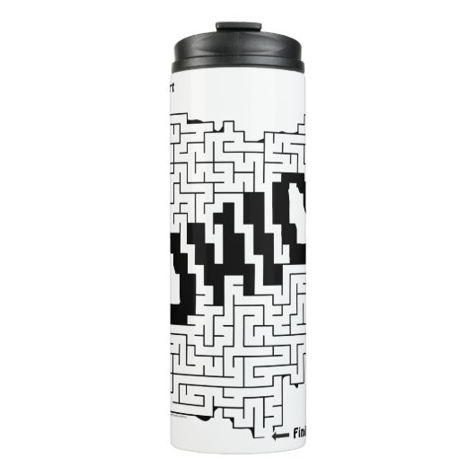 Bouteilles Isothermes Puzzle de l'Ohio Maze (Devant)