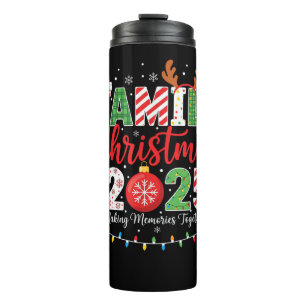 Bouteilles Isothermes Pyjamas de Noël 2025 tenue coordonnée pour famille