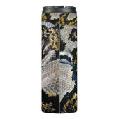 Bouteilles Isothermes Python noir, jaune et gris (Dos)