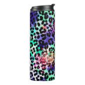 Bouteilles Isothermes *~* QR Chic Arc-en-ciel Parties scintillant Animal (Tourné sur la gauche)