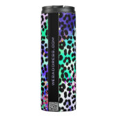 Bouteilles Isothermes *~* QR Chic Arc-en-ciel Parties scintillant Animal (Dos)