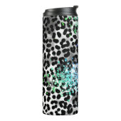 Bouteilles Isothermes *~* QR Parties scintillant Animal Leopard Spots mo (Tourné sur la gauche)