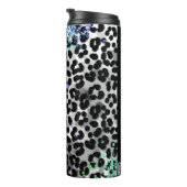 Bouteilles Isothermes *~* QR Parties scintillant Animal Leopard Spots mo (Tourné sur la droite)