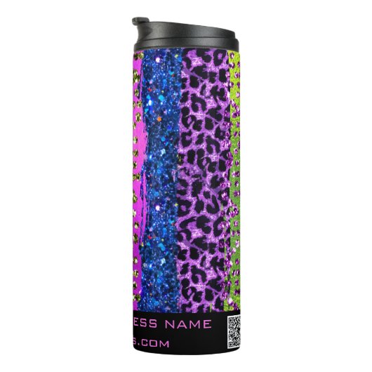 Bouteilles Isothermes *~* QR SWAG Poster de animal Parties scintillant R (Tourné sur la droite)