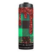 Bouteilles Isothermes *~* QR SWAG Rustique Parties scintillant de Noël V (Devant)