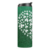 Bouteilles Isothermes Quatre Clovers En Forme De Coeur (Tourné sur la gauche)