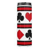 Bouteilles Isothermes Quatre combinaisons de cartes (Dos)