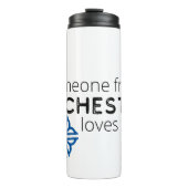 Bouteilles Isothermes Quelqu'un de Rochester (NY) m'aime (Devant)