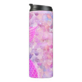 Bouteilles Isothermes Queue de sirène de Parties scintillant rose (Tourné sur la droite)