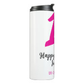 Bouteilles Isothermes quiencenera 15e anniversaire ajouter date année te (Tourné sur la gauche)