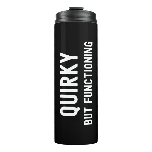 Bouteilles Isothermes Quirky, mais fonctionnel (Devant)