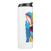 Bouteilles Isothermes Rabbit d'art pop (Tourné sur la gauche)