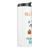 Bouteilles Isothermes Raccoon Dancing Halloween Citrouille (Tourné sur la gauche)