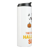 Bouteilles Isothermes Raccoon Spirit Halloween Citrouille Party (Tourné sur la gauche)