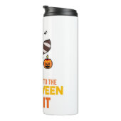 Bouteilles Isothermes Raccoon Spirit Halloween Citrouille Party (Tourné sur la droite)