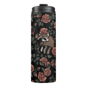 Bouteilles Isothermes Raccoons Rose vintage Dusty