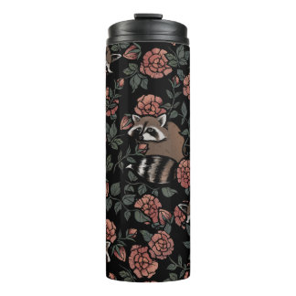 Bouteilles Isothermes Raccoons Rose vintage Dusty