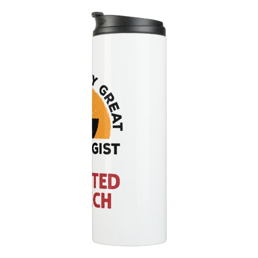 Bouteilles Isothermes Rad Tech épuisé Drôle Technologue Radiologique (Tourné sur la droite)