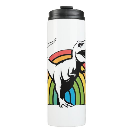 Bouteilles Isothermes Raibow T-Rex (Devant)