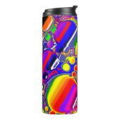 Bouteilles Isothermes Rainbow Blast Art Abstrait (Tourné sur la gauche)