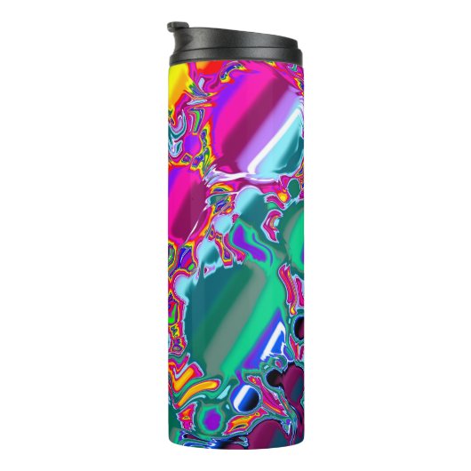 Bouteilles Isothermes Rainbow Blast Art Abstrait (Tourné sur la droite)