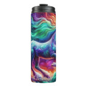 Bouteilles Isothermes Rainbow Cosmic Horse Flowing Mane (Devant)