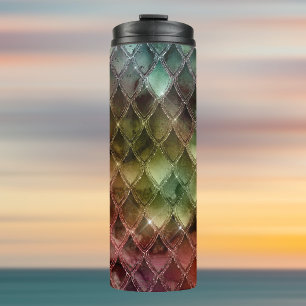 Bouteilles Isothermes Rainbow Dragon Scales Texture