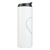 Bouteilles Isothermes Rainbow heart (Tourné sur la gauche)