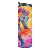 Bouteilles Isothermes Rainbow Horse Colorful Abstract Dreamscape (Tourné sur la droite)